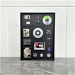 Evolution of Data Storage - 3D Modern Art Wall Hanging Aluminum Alloy Reinforced Frame